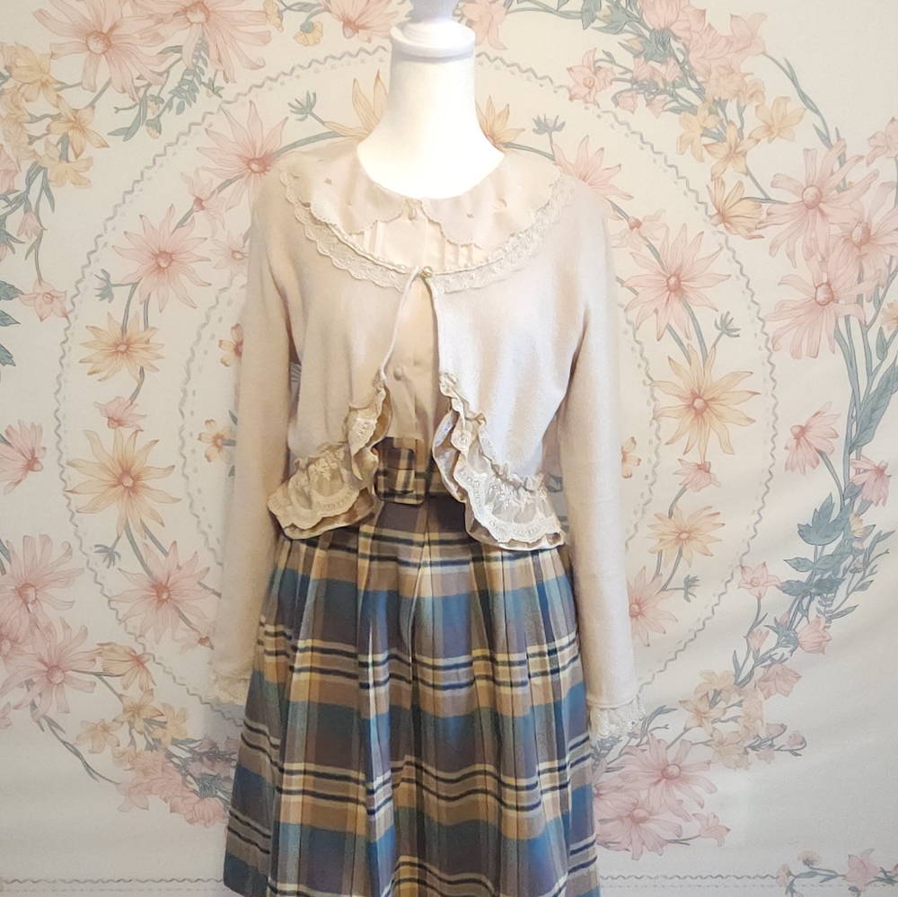 Axes Femme cardigan borelo coquette dollette soft girl cottage core shoujo